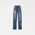 CLEVES JEAN WOMEN BLUE
