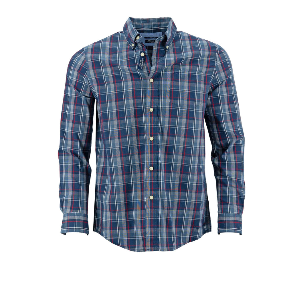 Camisa Chaps Mangas Largas Cuadros P/ Caballeros by Chaps