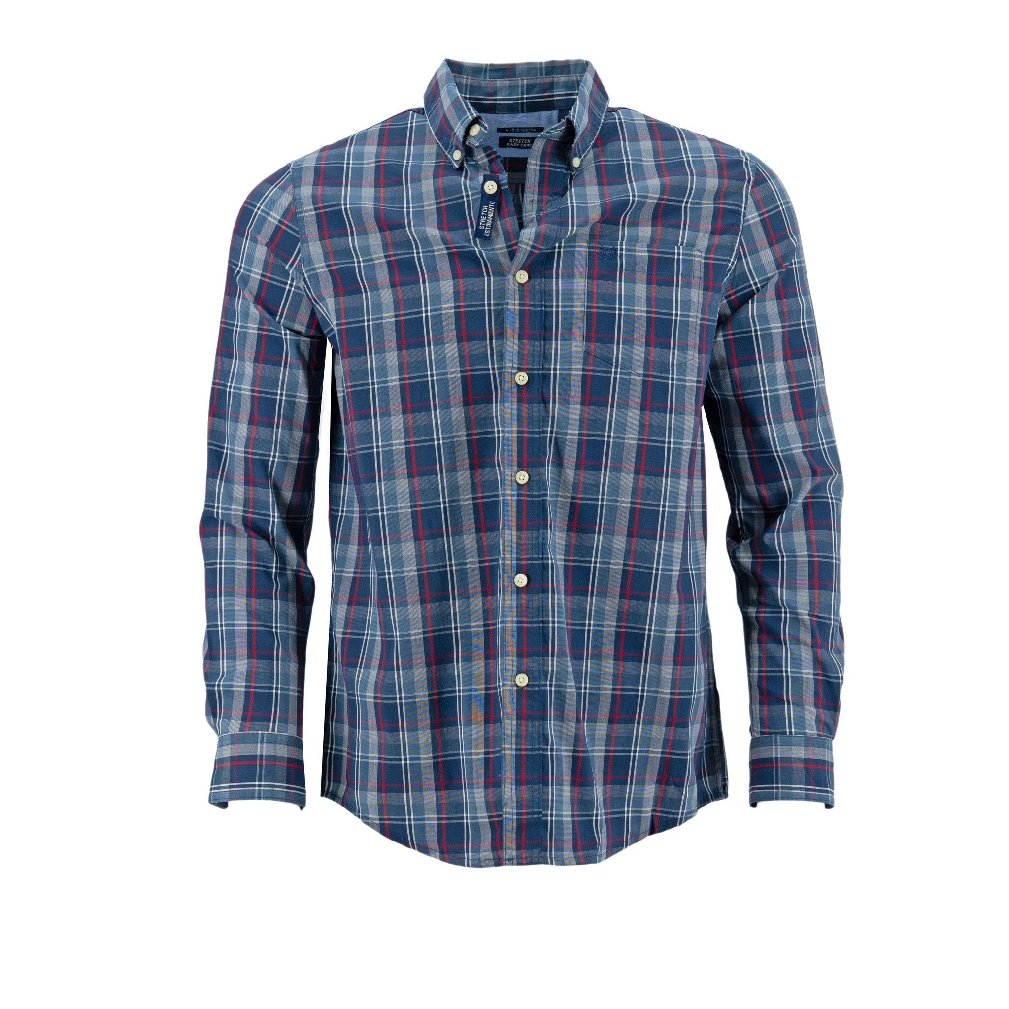 Camisa Chaps Mangas Largas Cuadros P/ Caballeros by Chaps