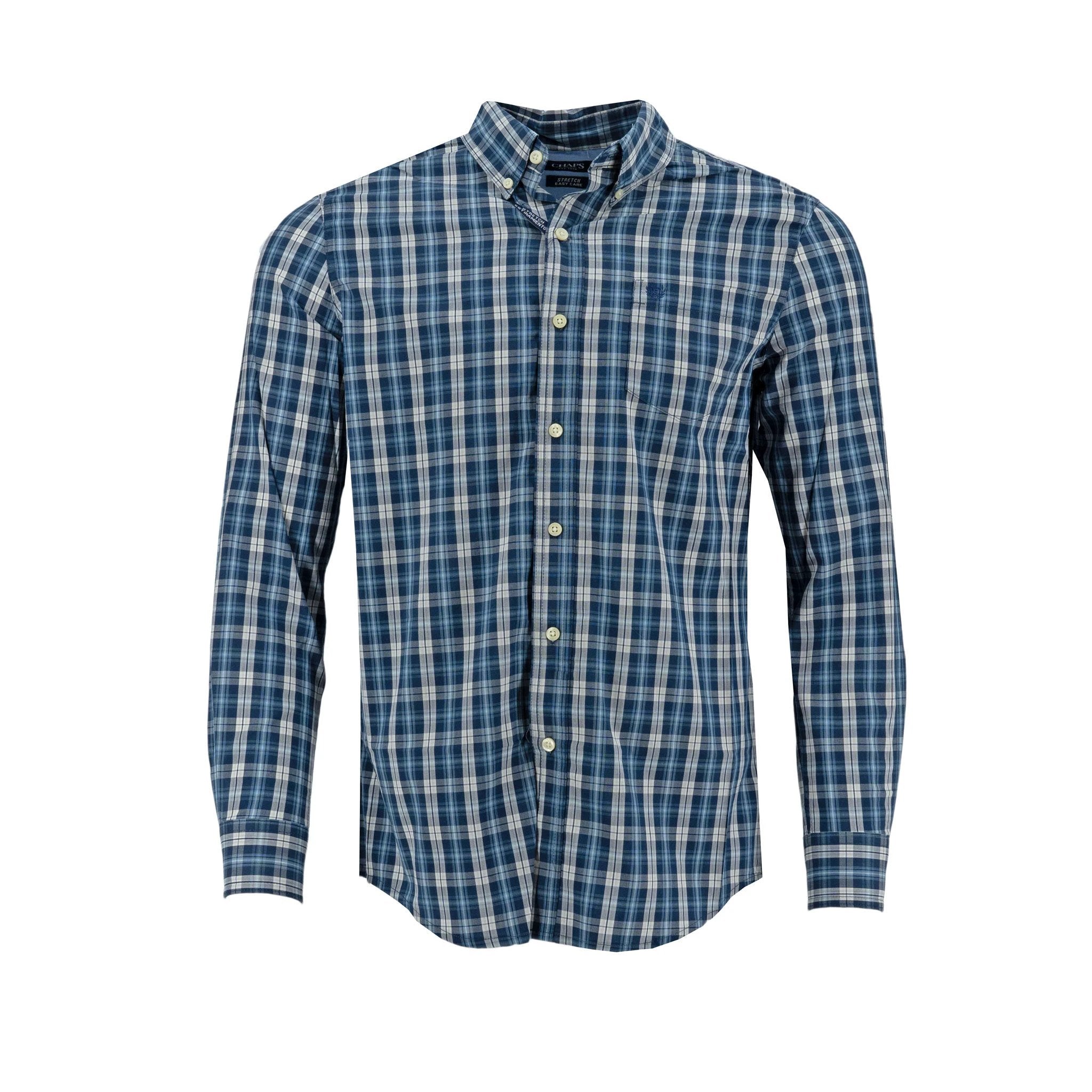 Camisa Chaps Mangas Largas Cuadros P/ Caballeros by Chaps
