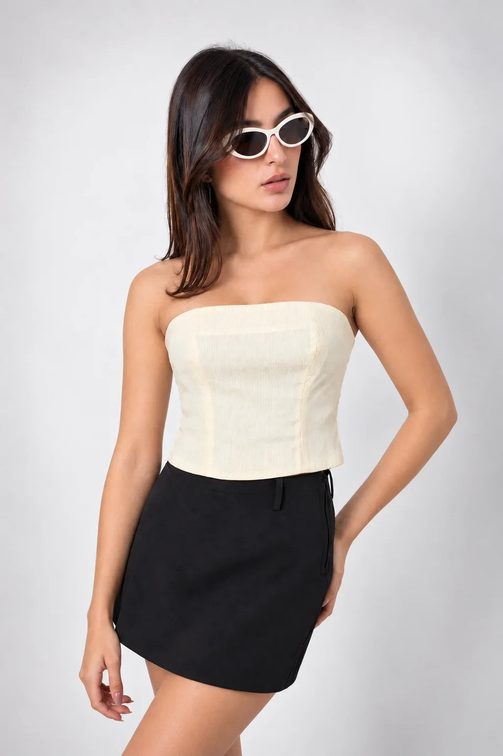Top, color/material rayas, marca Free Spirit – vista 1