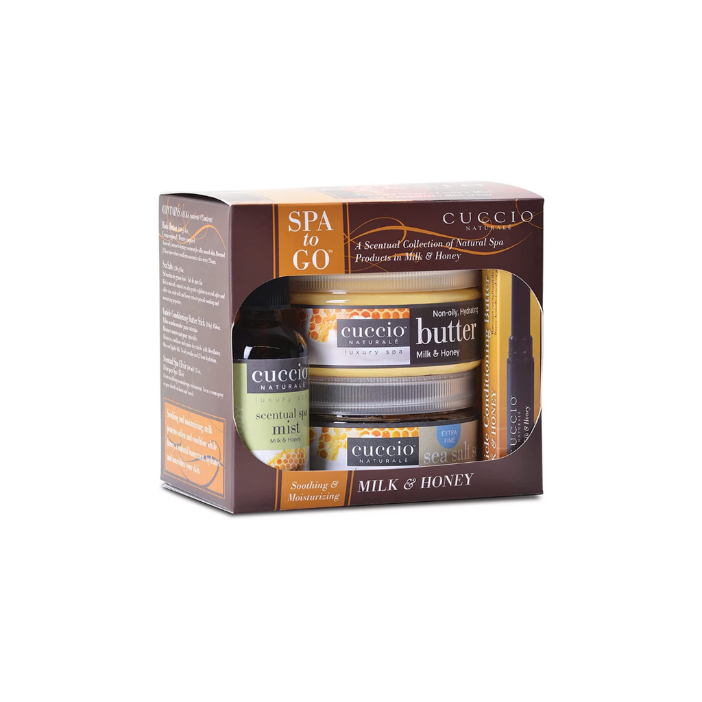 CUCCIO KIT SPA TO GO MILK HONEY