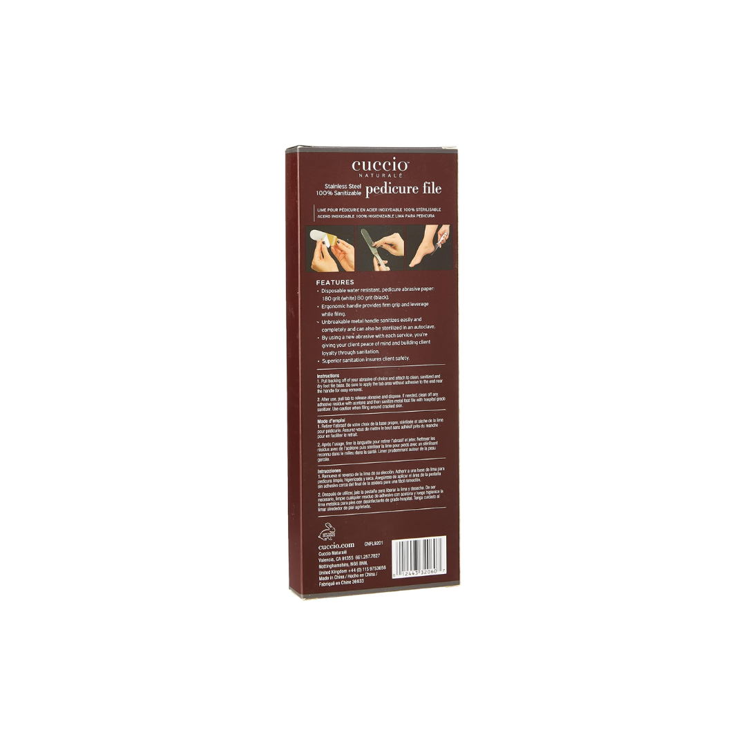 CUCCIO PALETA DE PEDICURA ACERO INOXIDABLE