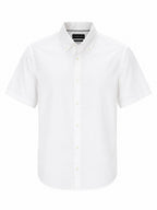 Camisa Carven Mangas Cortas Lisa para Caballeros