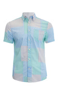 Camisa Carven Mangas Cortas Rayas P/ Caballeros by Carven