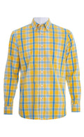 Camisa Carven Mangas Largas Cuadros P/ Caballeros by Carven