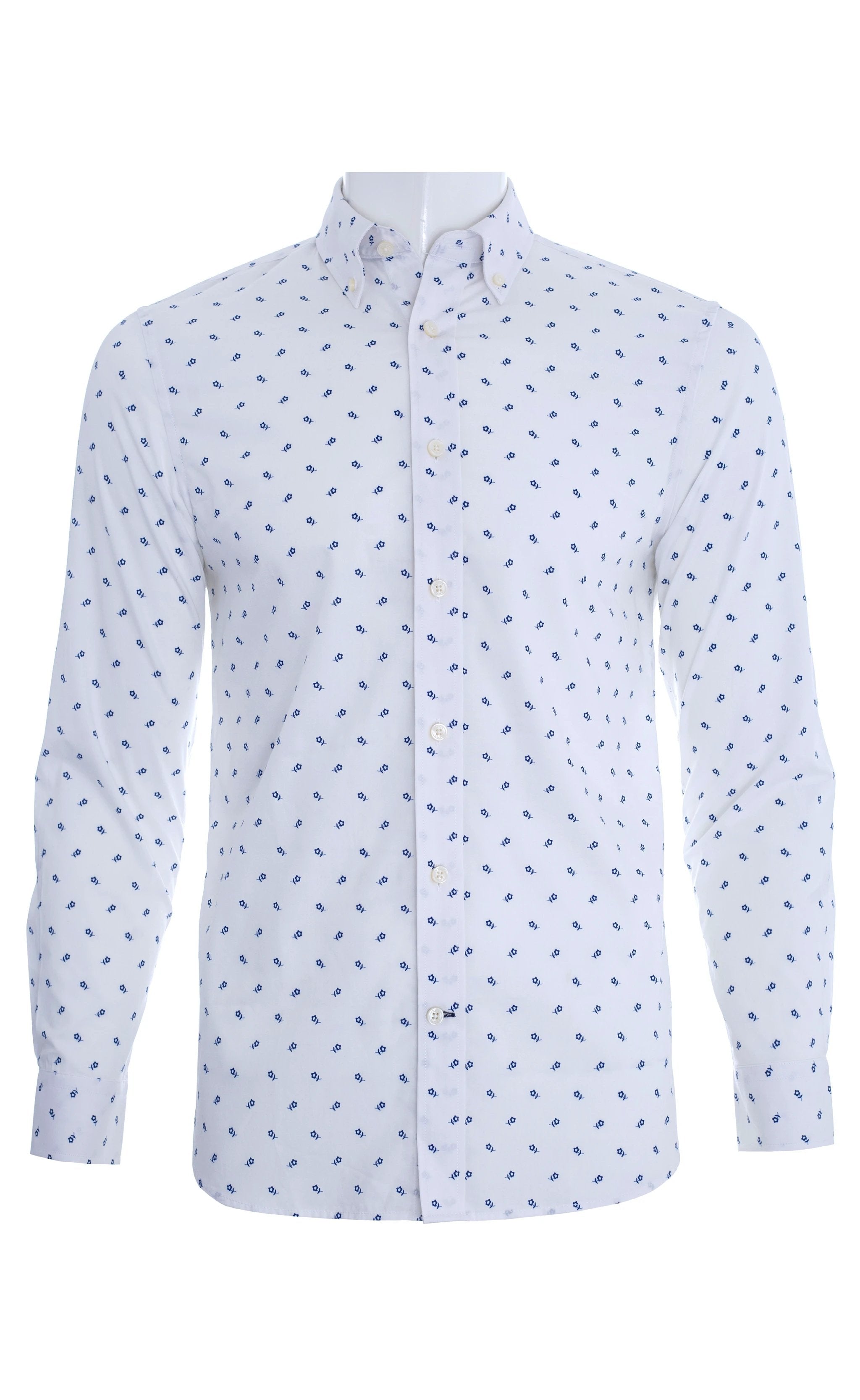 Camisa Carven Mangas Largas Estampada P/ Caballeros by Carven