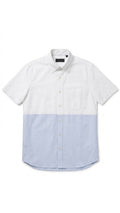 Camisa Carven Mangas Cortas Lisa para Caballeros