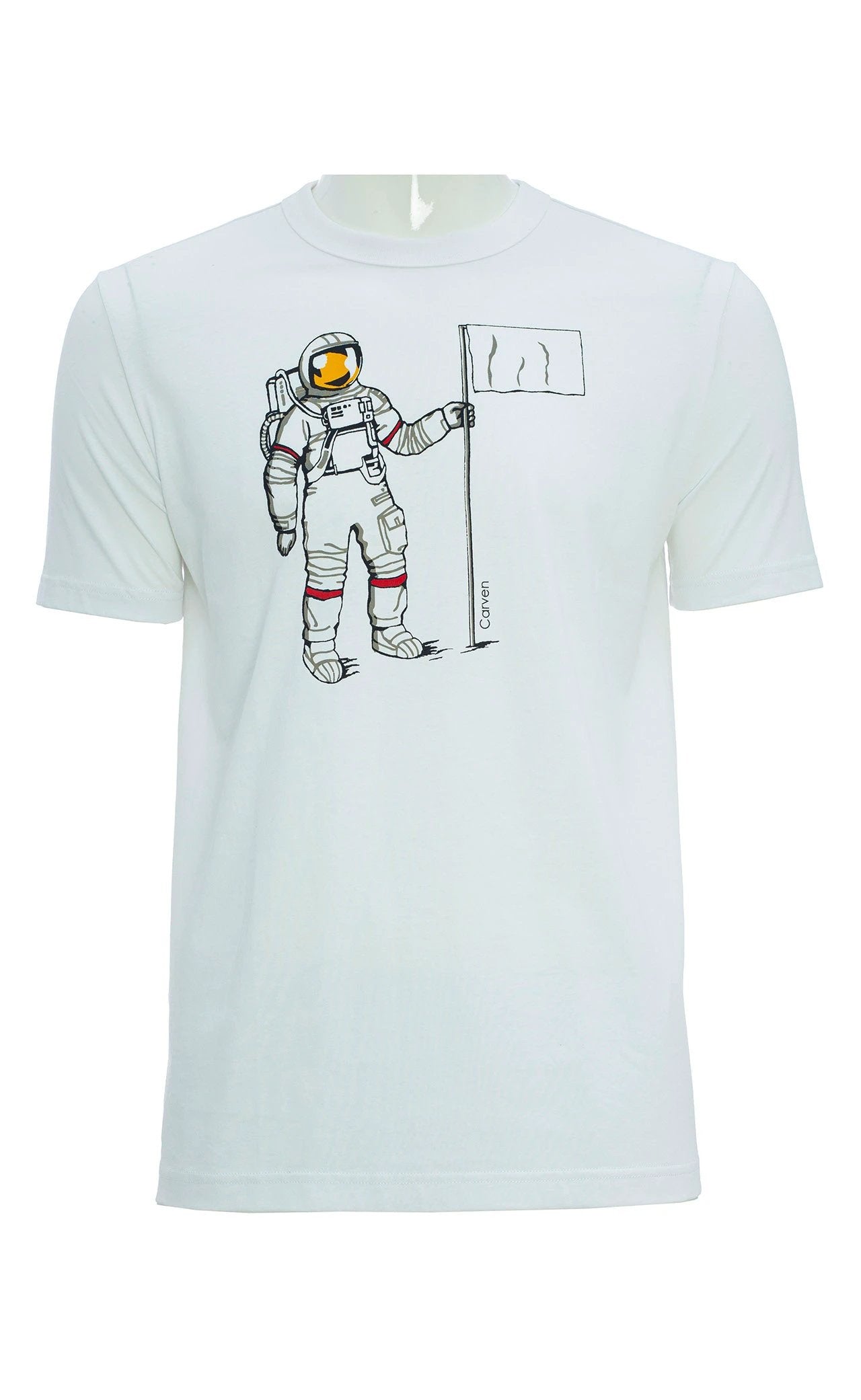 Camiseta Carven Mangas Cortas Estampada P/ Caballeros by Carven
