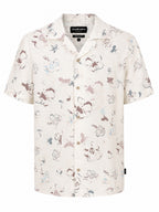 Camisa Carven Mangas Cortas Estampada para Caballeros