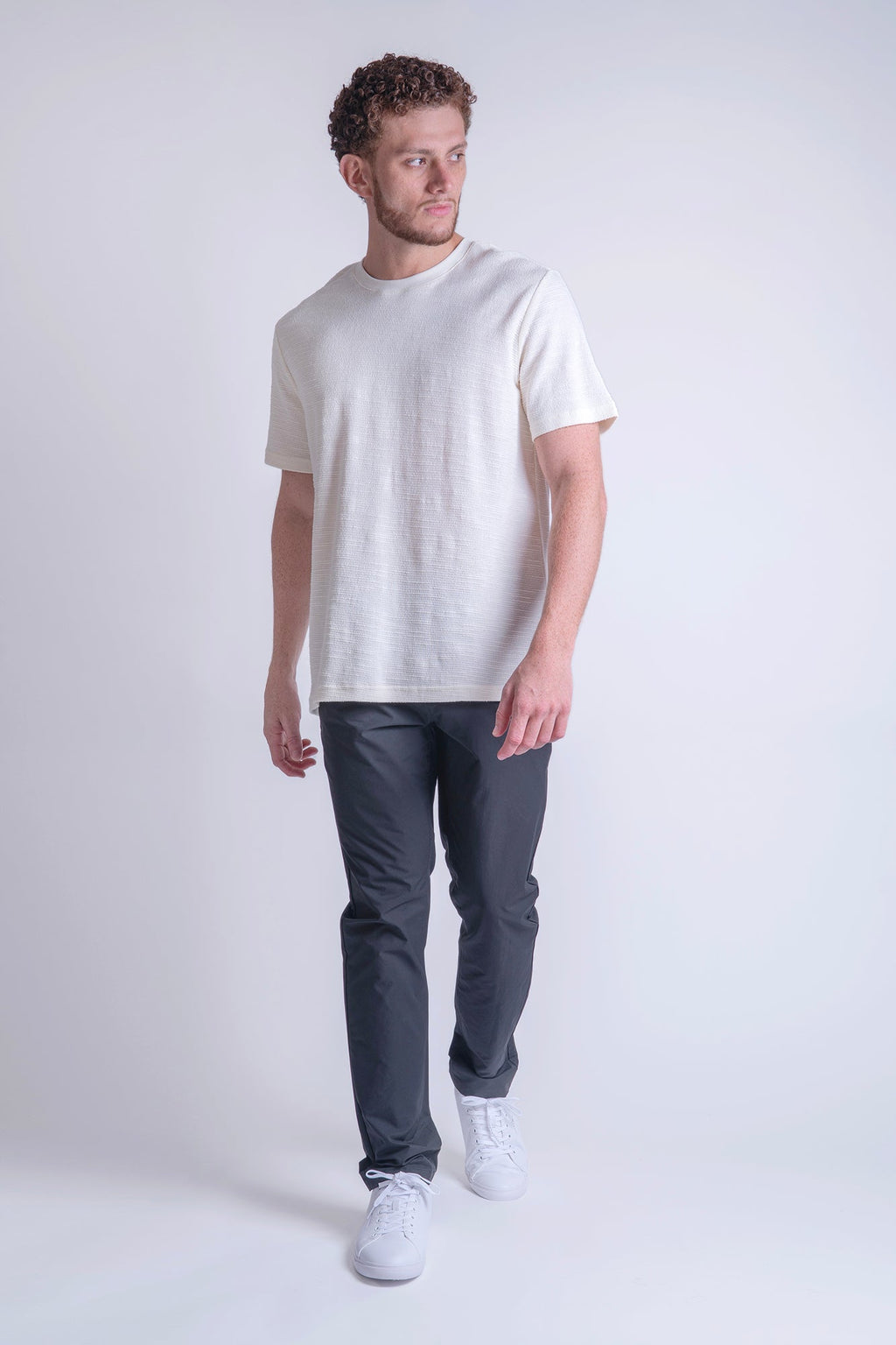Camiseta Carven Mangas Cortas Corrugada para Caballeros
