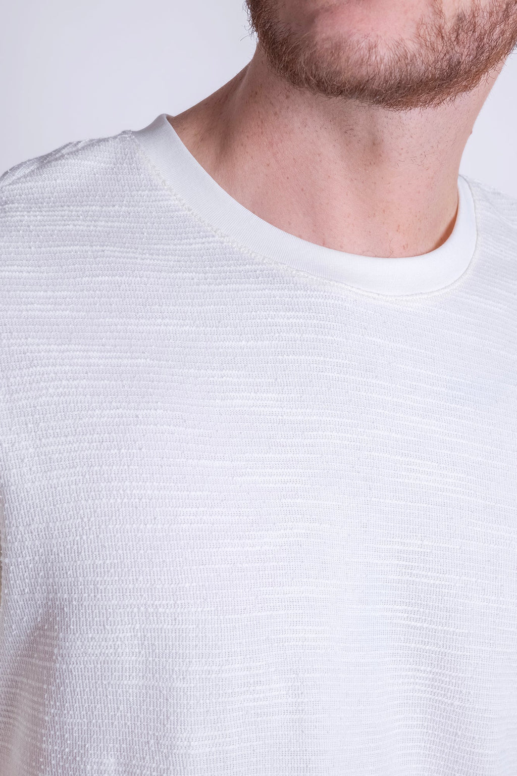 Camiseta Carven Mangas Cortas Corrugada para Caballeros