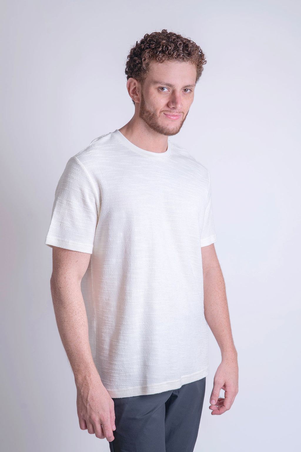 Camiseta Carven Mangas Cortas Corrugada para Caballeros