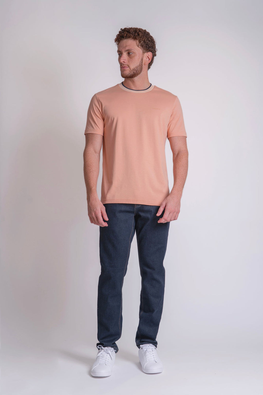 Camiseta Carven Mangas Cortas Lisa para Caballeros