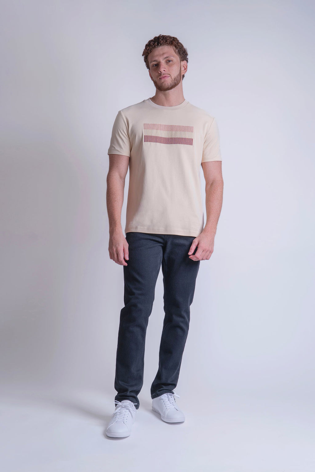 Camiseta Carven Mangas Cortas Estampado para Caballeros