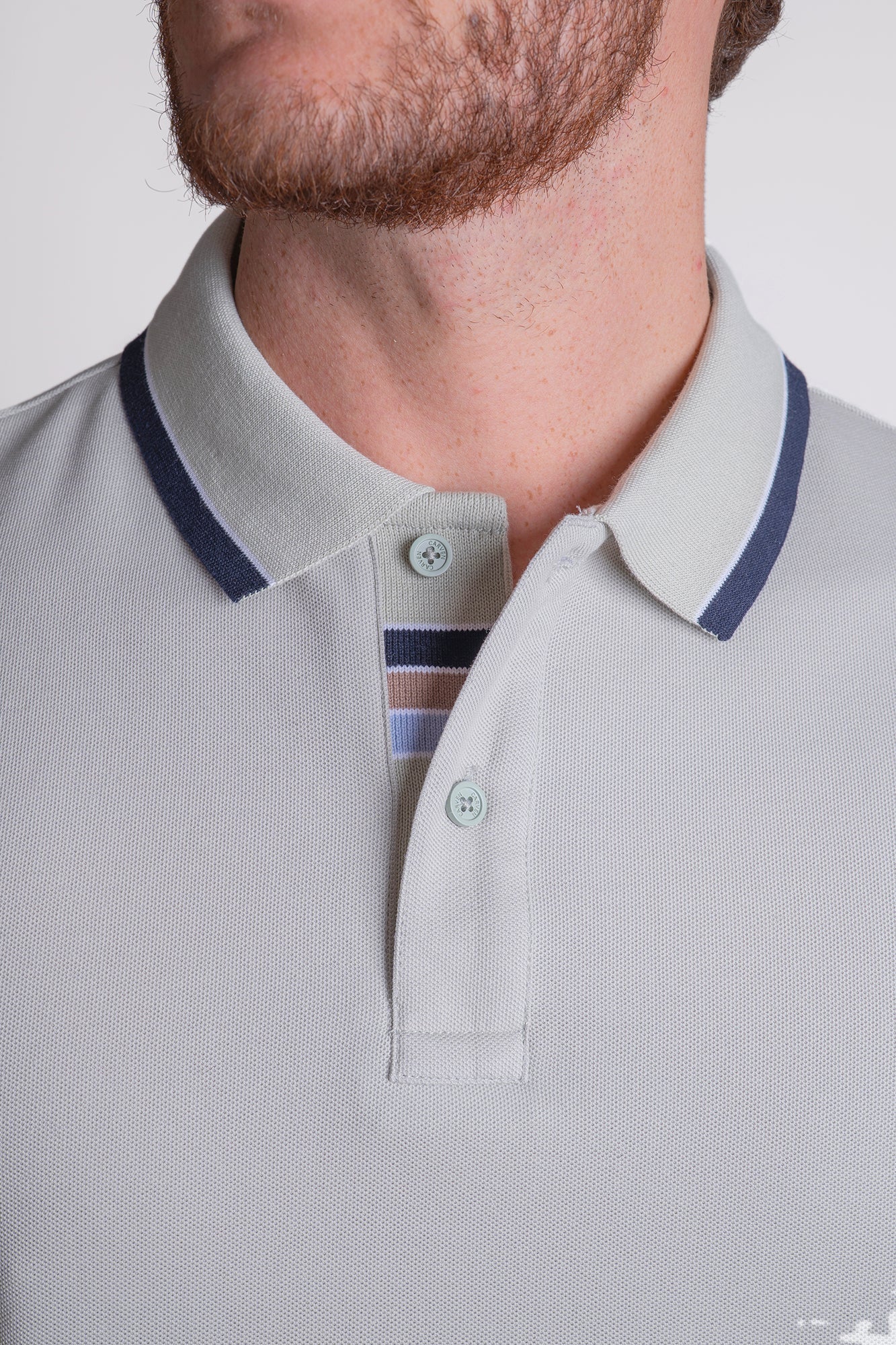 Poloshirt Carven Mangas Cortas Liso para Caballeros