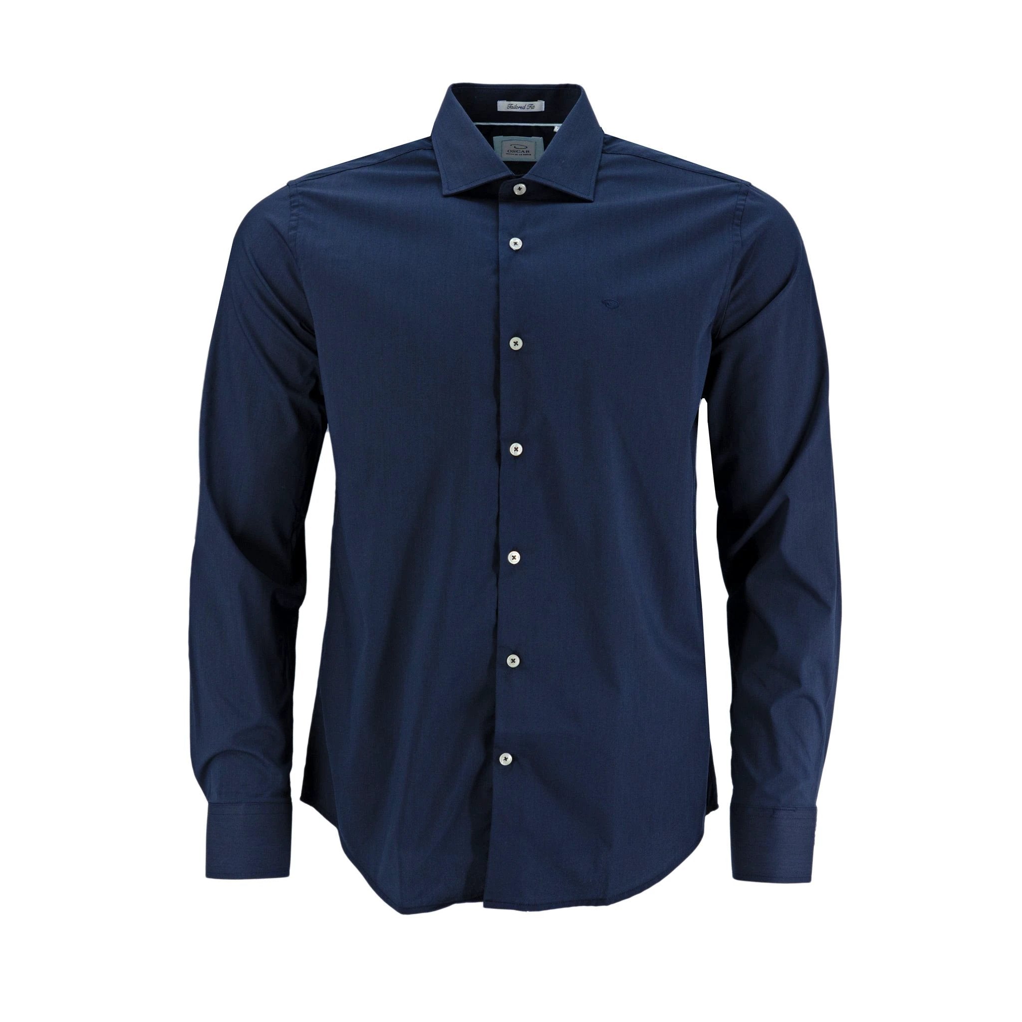 Camisa Oscar De La Renta de Vestir Mangas Largas Lisa Para Caballeros by Oscar De La Renta