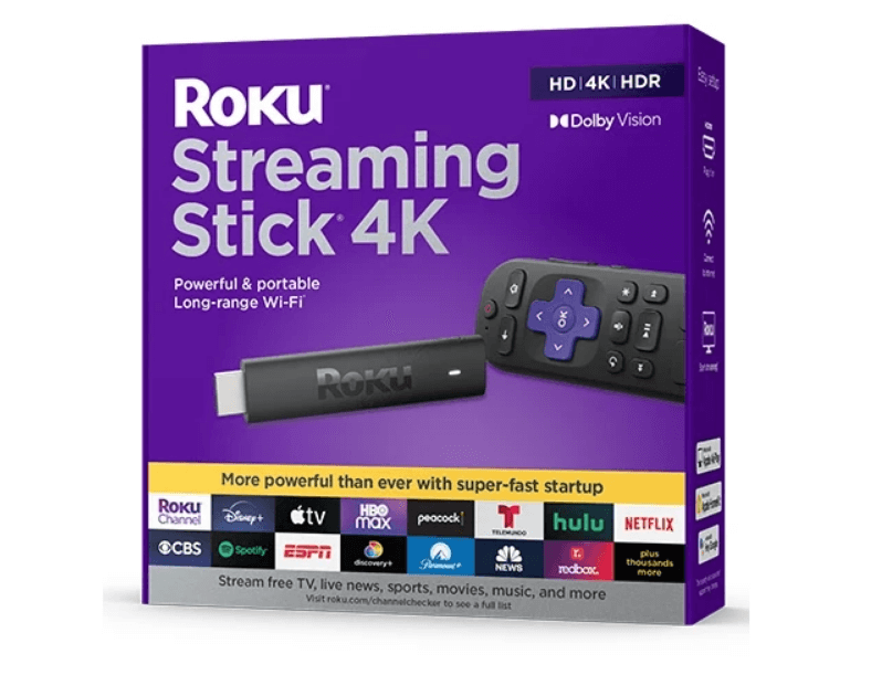 Convertidor Smart TV ROKU Stick 4K