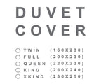 Elegant pink Toronto Rosa duvet cover set with modern quilting and a soft, decorative finish, perfect for stylish bedrooms.