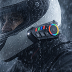 Audífono Bluetooth Para Casco de Motocicleta Con Audio HD, Control por Voz y Resistencia al Agua
