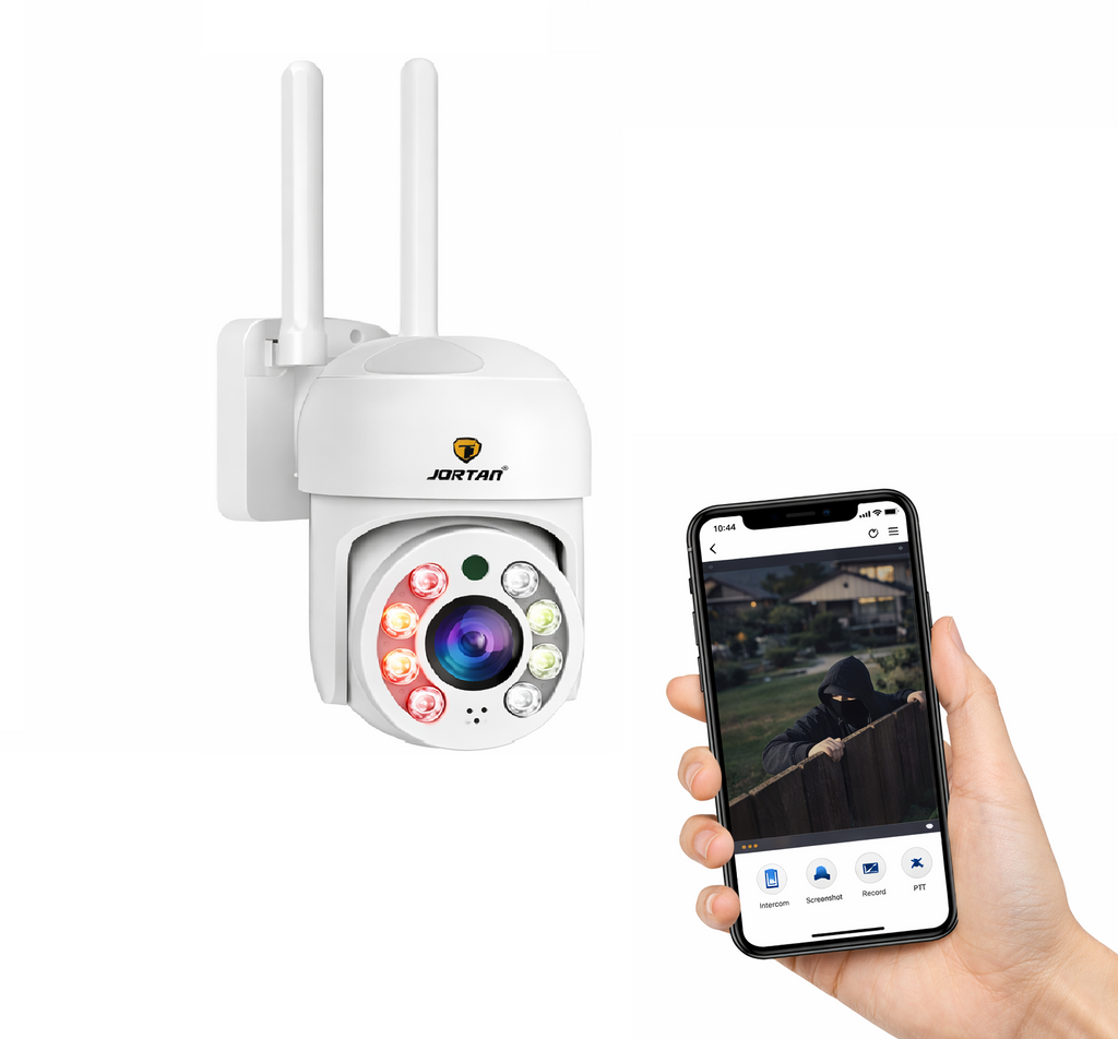Cámara De Vigilancia WiFi HD Con Visión Nocturna Y Monitoreo Inteligente