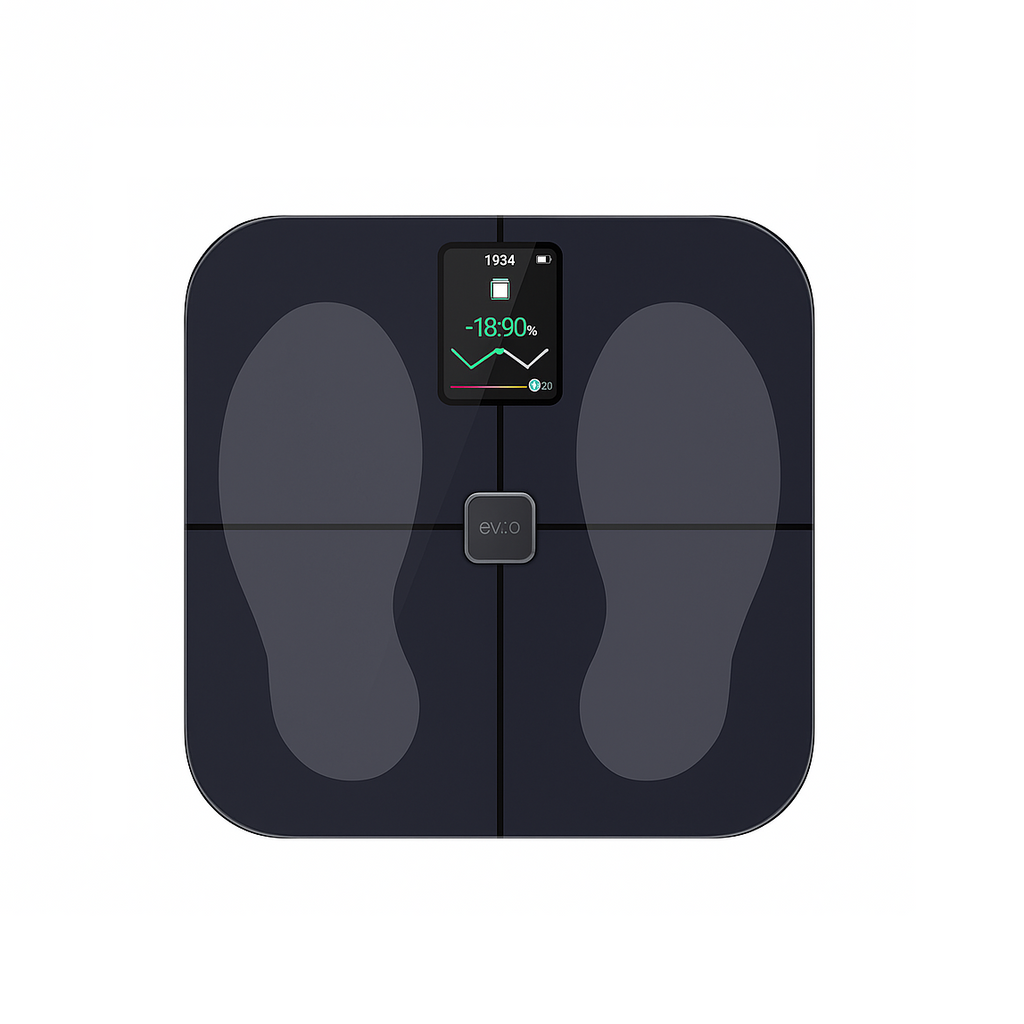 Báscula Digital Alta Precisión Ezigo Con Pantalla LED Bluetooth (25 Analizadores)