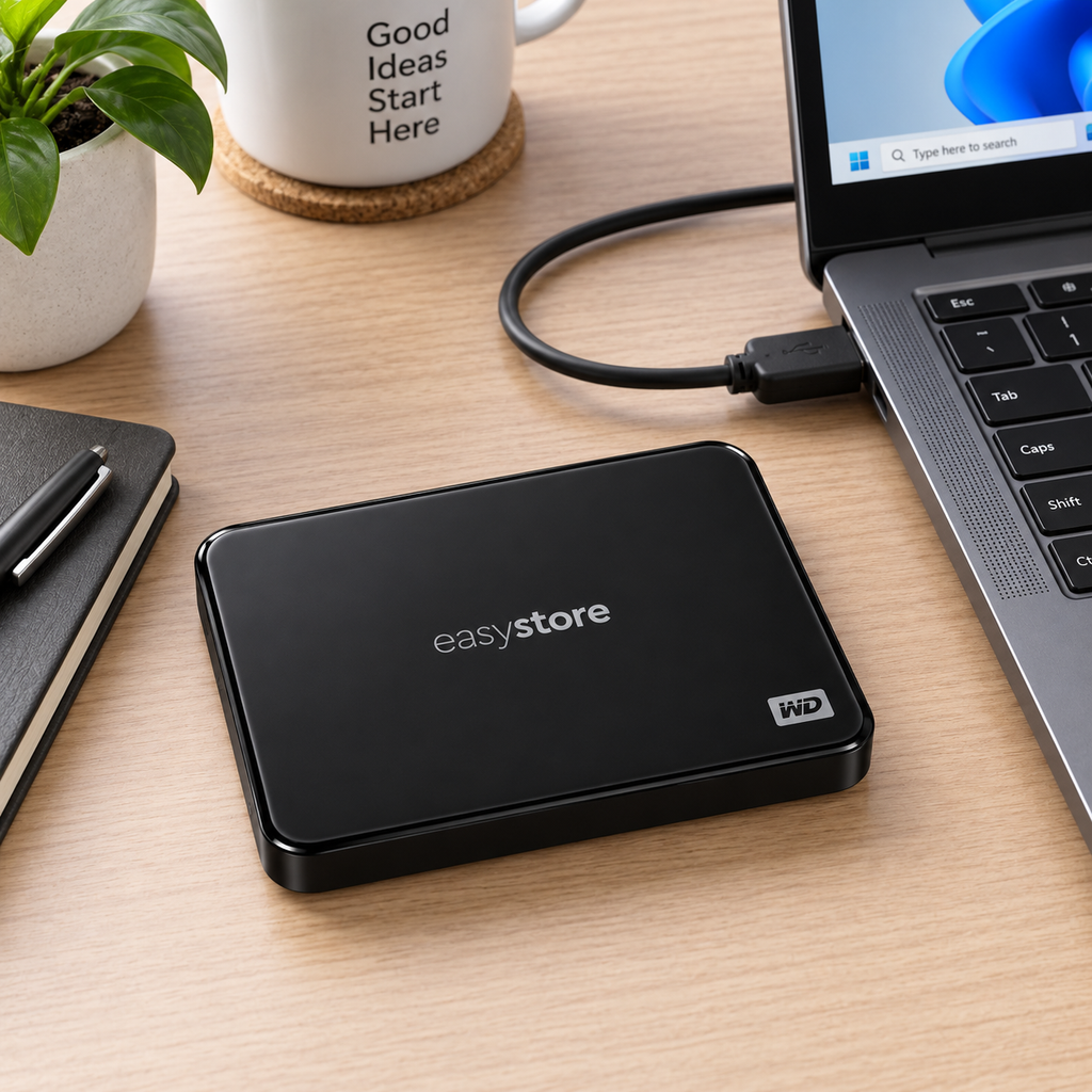 Disco Duro Externo WD Easystore 5TB Portable HDD