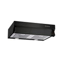 Extractor de Grasa DRIJA LED Acero Inoxidable Negro COMPATTO 60 BLACK