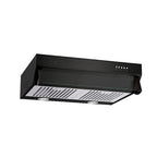 Extractor de Grasa DRIJA LED Acero Inoxidable Negro COMPATTO 60 BLACK