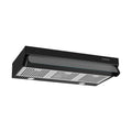 Extractor de Grasa DRIJA LED Acero Inoxidable Negro COMPATTO 90 BLACK