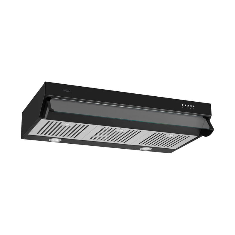 Extractor de Grasa DRIJA LED Acero Inoxidable Negro COMPATTO 90 BLACK