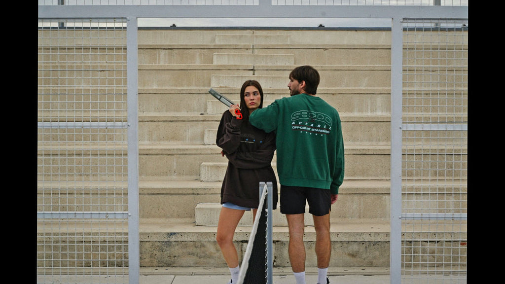 Off Court Crewneck Green