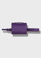 Canvas Belt bag - Purple (3 in 1 convertible)