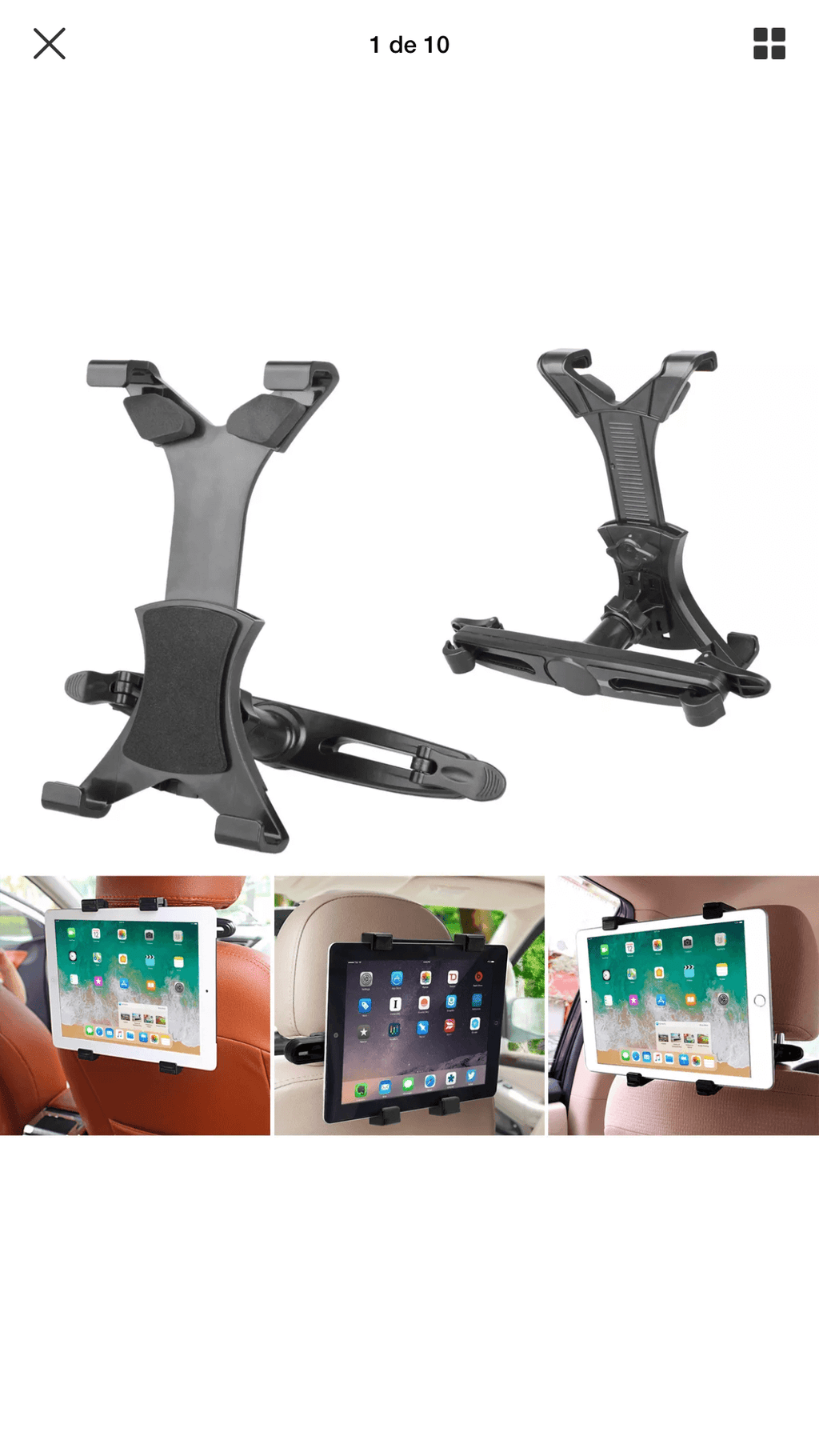 Gancho Asiento Universal p/ Tabletas
