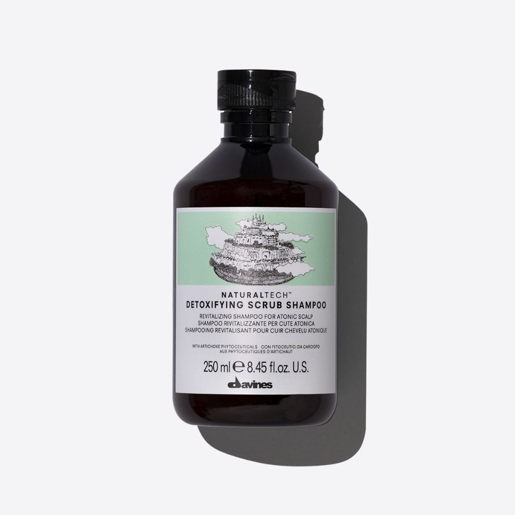 DAVINES NATURAL TECH DETOX SCRUB SHAMPOO 250ML