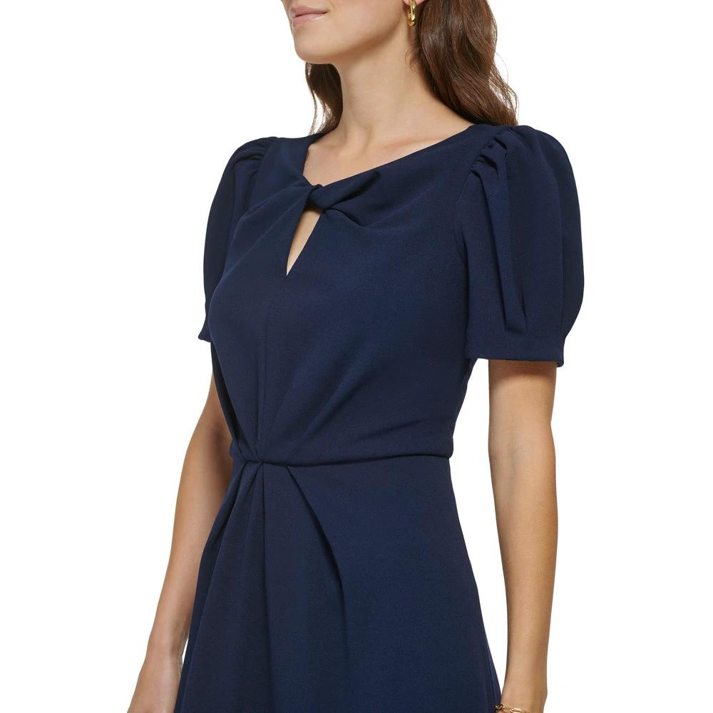 Vestido Donna Karan Mangas Cortas Liso Para Damas by Donna Karan (dkny)