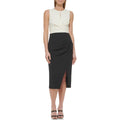 Vestido Donna Karan Mangas Liso Para Damas by Donna Karan (dkny)