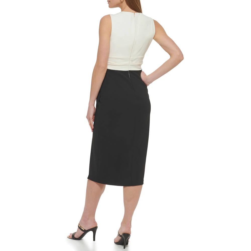 Vestido Donna Karan Mangas Liso Para Damas by Donna Karan (dkny)