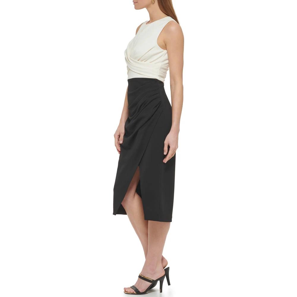 Vestido Donna Karan Mangas Liso Para Damas by Donna Karan (dkny)