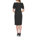 Vestido Donna Karan Mangas Cortas Liso Para Damas by Donna Karan (dkny)