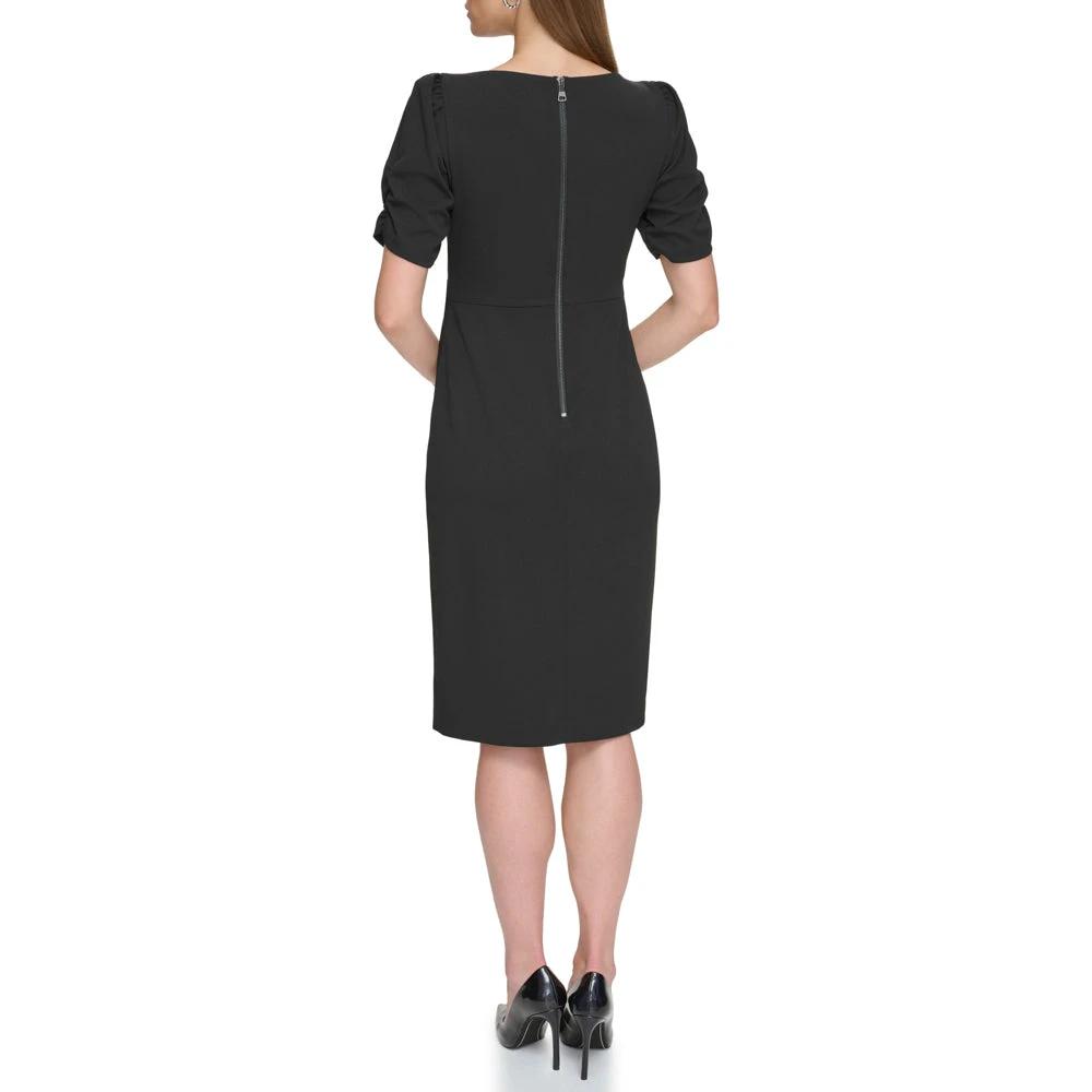 Vestido Donna Karan Mangas Cortas Liso Para Damas by Donna Karan (dkny)