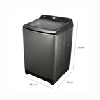 LAVADORA 21KG (F321TLRG) GRIS TCL