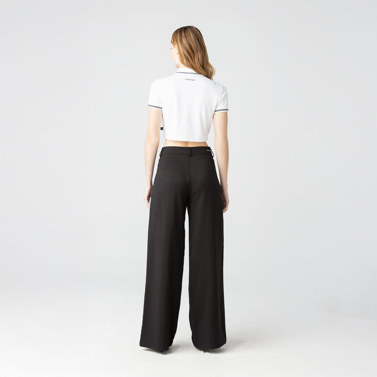 Pant women, color/material negro, marca Monastery – vista 6