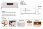 MUEBLE TV GLISS-JEQUITIBA
