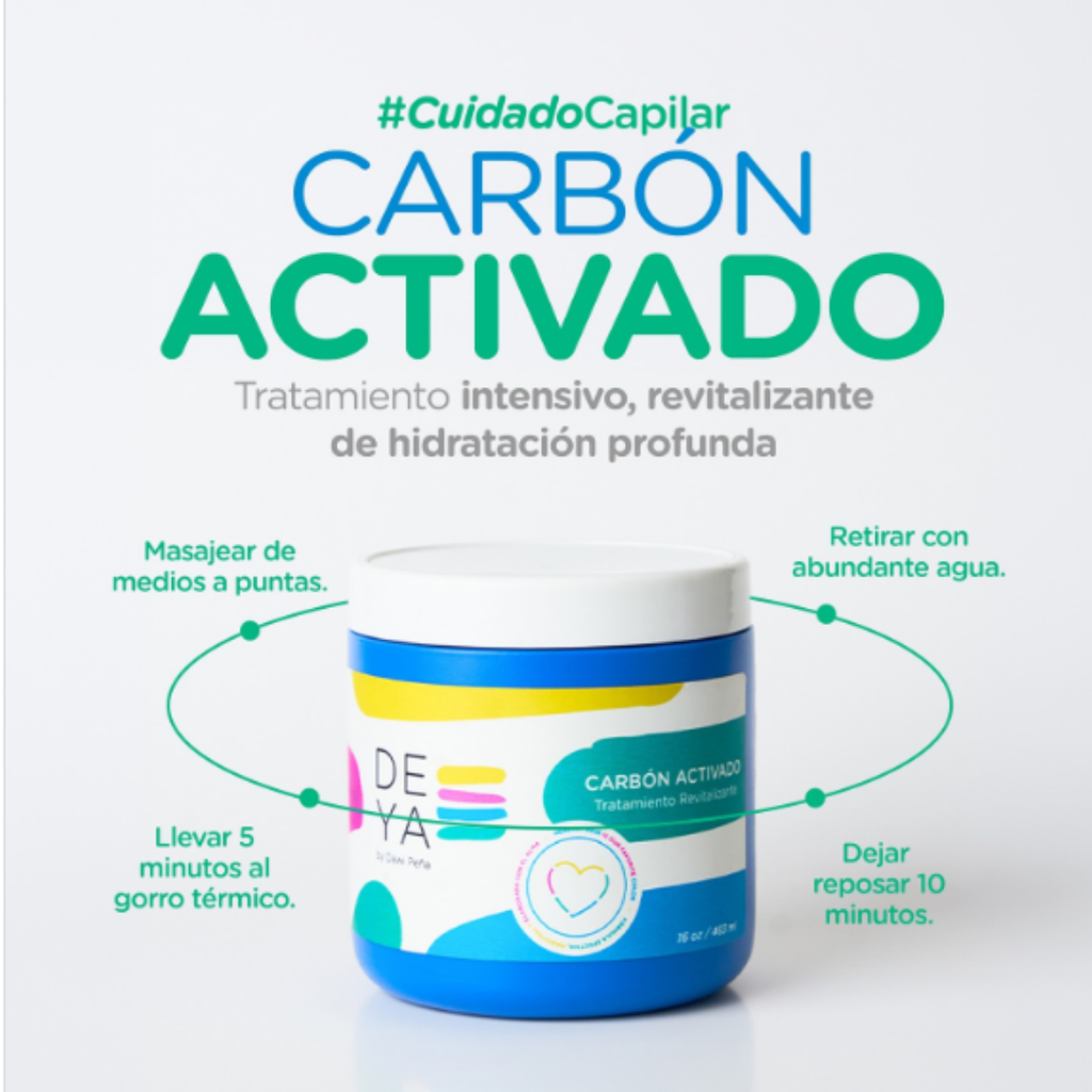 DEYA CARBON ACTIVADO TRATAMIENTO 16ONZ