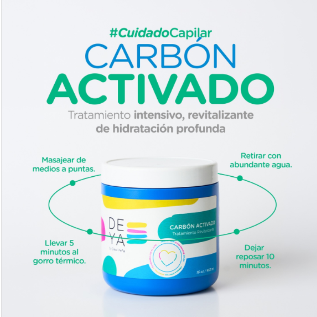 DEYA CARBON ACTIVADO TRATAMIENTO 16ONZ