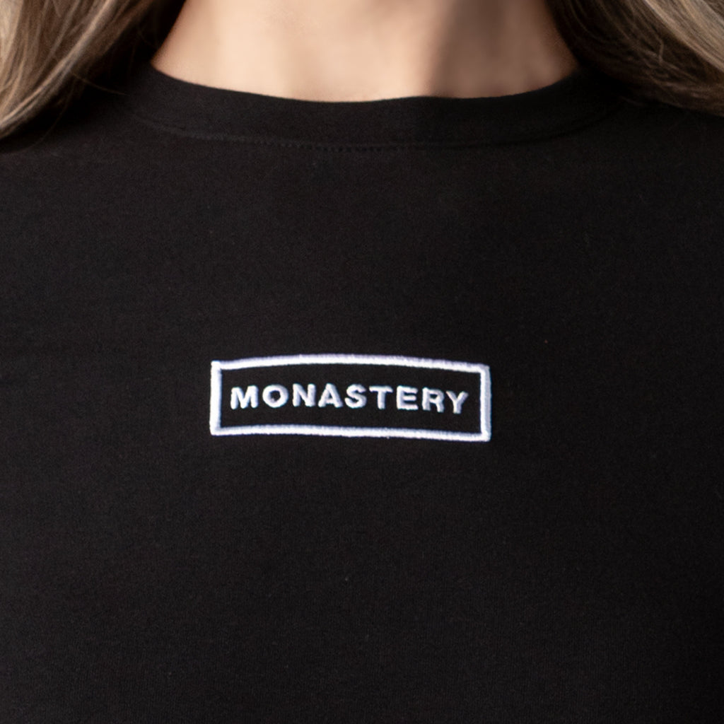 T-shirt women, color/material negro, marca Monastery – vista 3