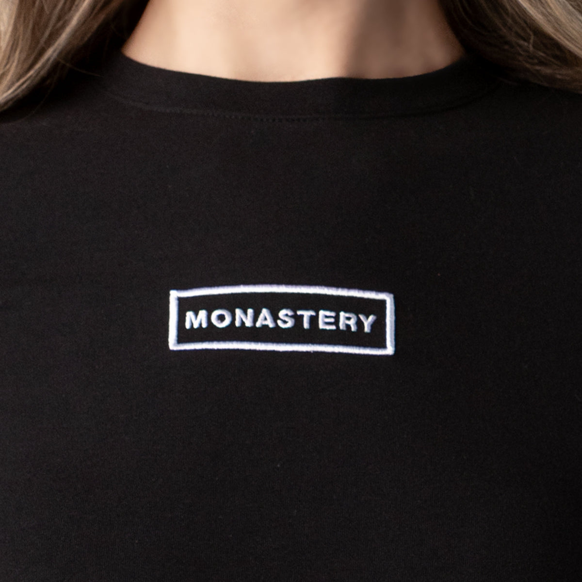 T-shirt women, color/material negro, marca Monastery – vista 3