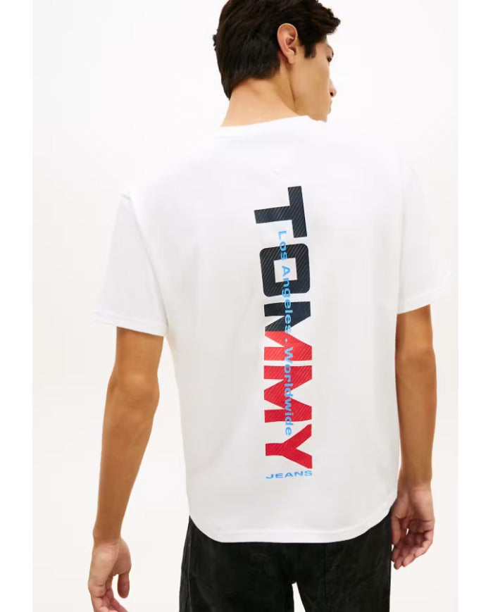 Camiseta Tommy Jeans Mangas Cortas Estampado para Caballeros