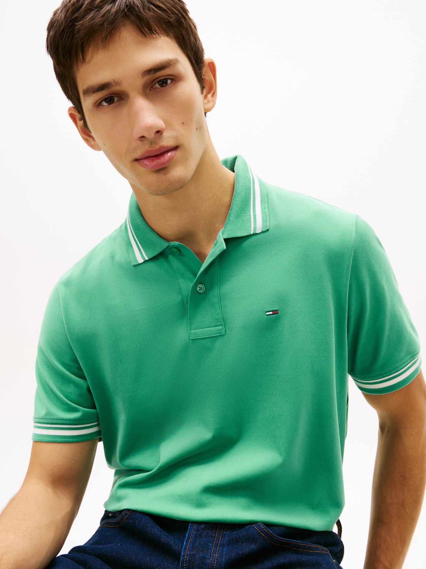 Poloshirt Tommy Hilfiger Mangas Cortas Liso para Caballeros